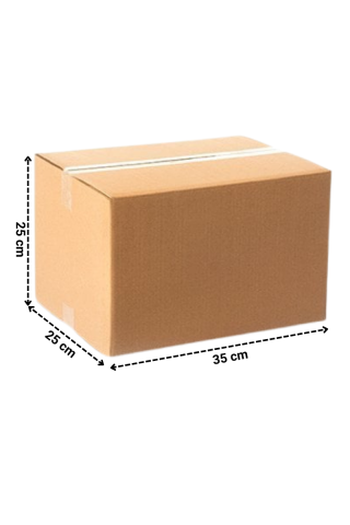 Çift Oluklu Koli 35x25x25 cm