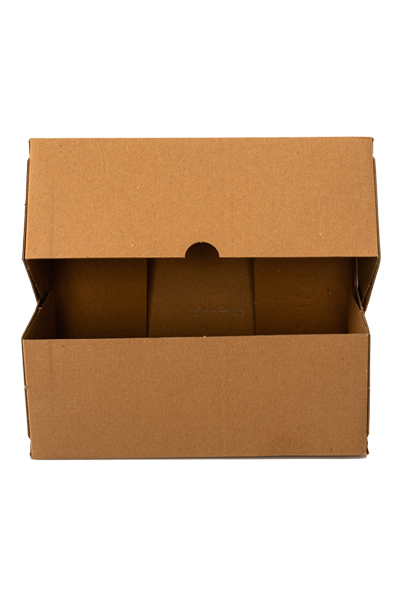 E-Ticaret Kargo Kutusu 4 Nokta Kraft 24.5x24.5x11.5 cm