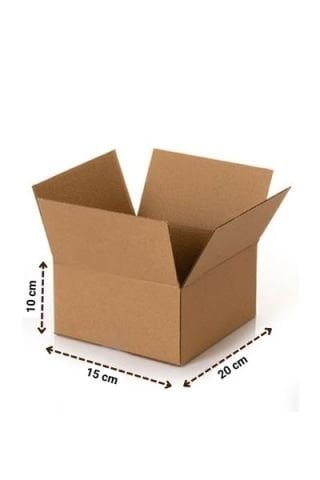 Tek Oluklu  Koli 20x15x10 cm