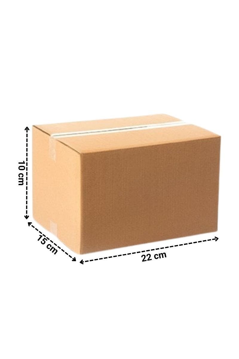 Çift Oluklu Koli 22x15x10 cm