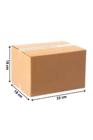 Çift Oluklu Koli 22x18x18 cm