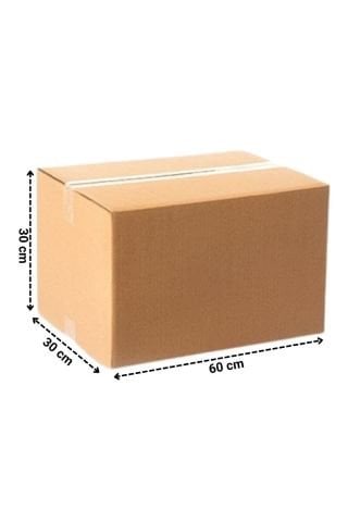 Çift Oluklu Koli 60x30x30 cm