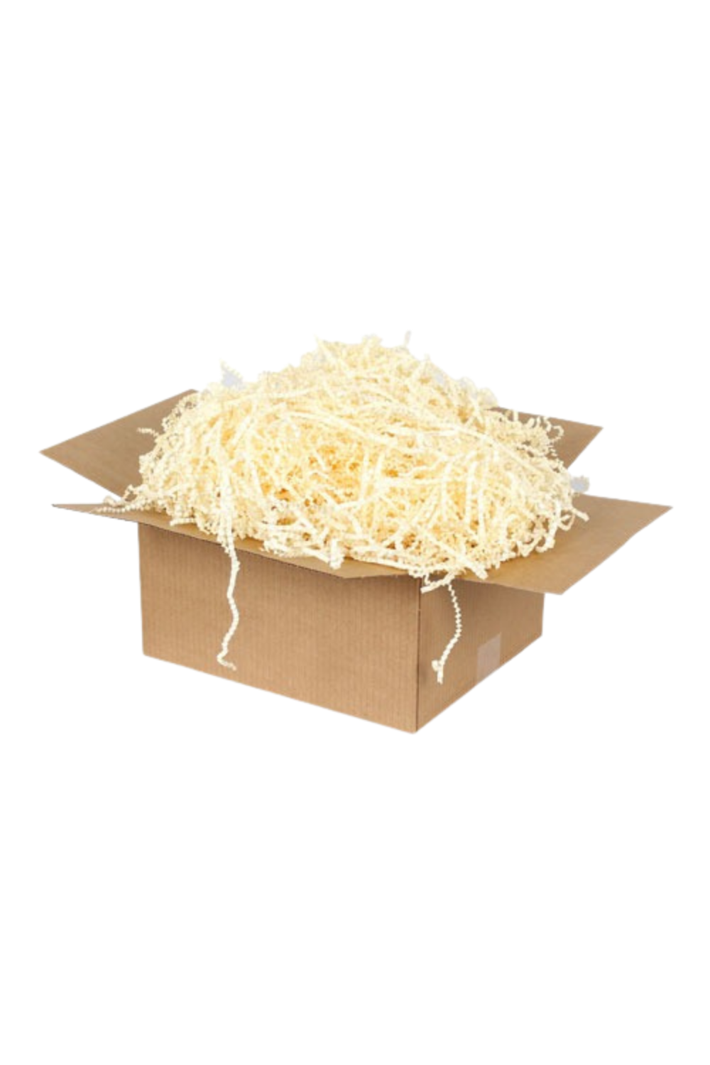 Zikzak Kırpık Kağıt Dolgu Malzemesi Kraft 1 Kg - Sarı