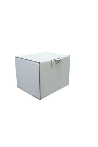 E-Ticaret Kargo Kutusu 10x10x8,5 cm Beyaz Kupa Kutusu