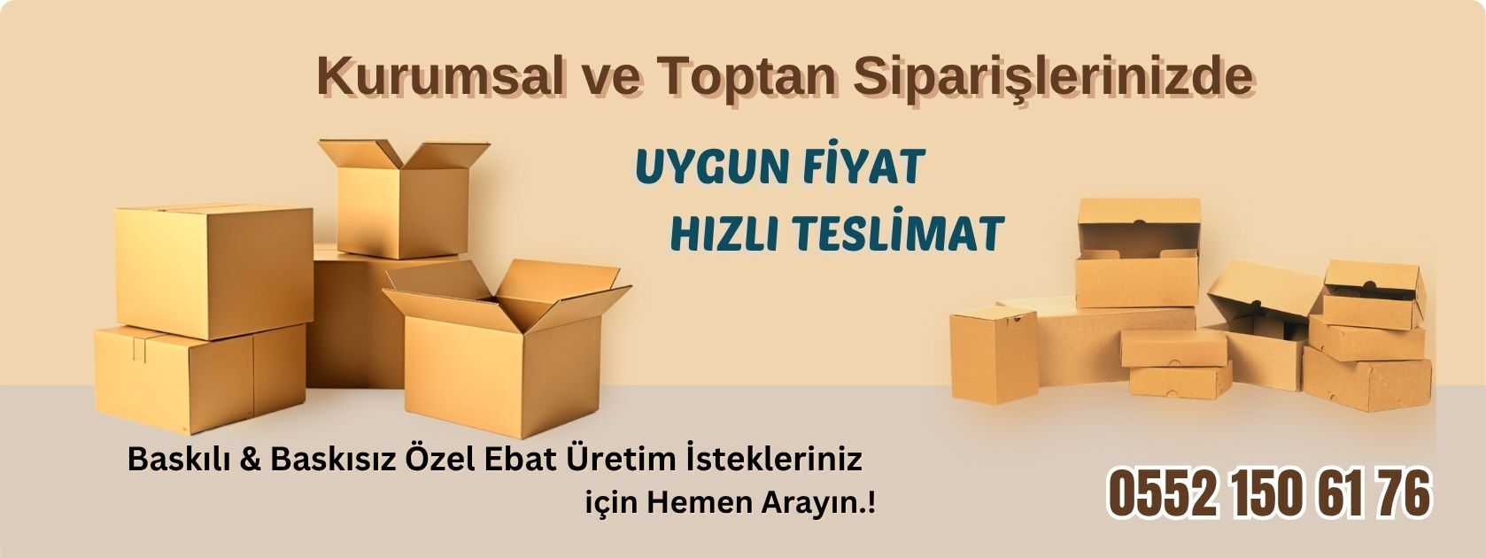 Özel Üretim Koliler