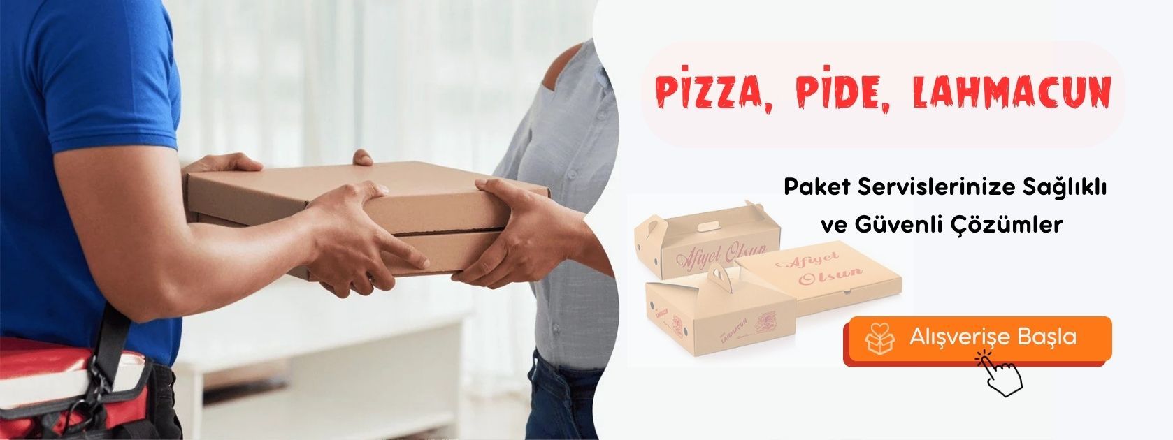 Pizza Pide ve Lahmacun Kutusu